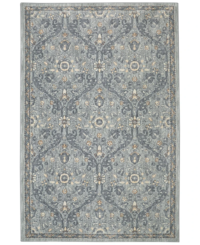 Closeout! Karastan Euphoria Galway Willow Grey 3'6" x 5'6" Area Rug