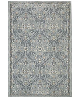 Closeout! Karastan Euphoria Galway Willow Grey 3'6" x 5'6" Area Rug