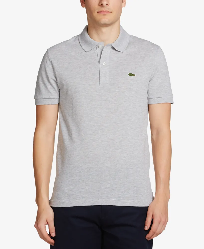 Men's Lacoste Slim Fit Short Sleeve Ribbed Polo Shirt