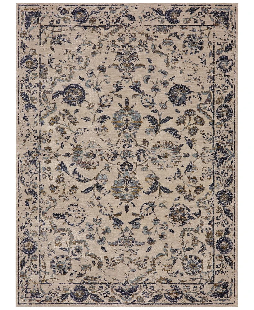 Closeout! Karastan Cosmopolitan Nolita Indigo 5'3" x 7'10" Area Rug