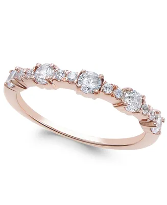 Diamond Band (1/2 ct. t.w.) in 14k Rose Gold