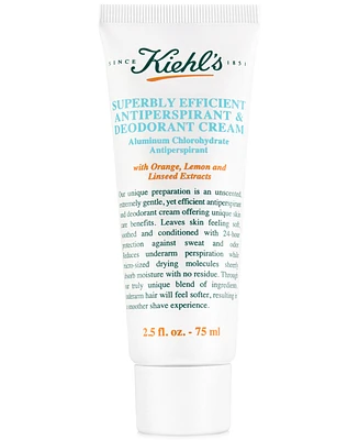 Kiehl's Since 1851 Superbly Efficient Antiperspirant & Deodorant Cream, 2.5-oz.