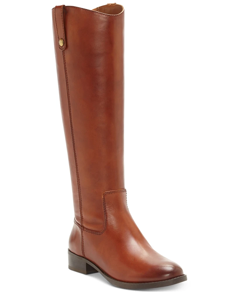 I.n.c. International Concepts Fawne Leather Knee High Boots, Created for Macy's