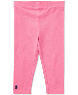 Polo Ralph Lauren Baby Girls Stretch Cotton Leggings
