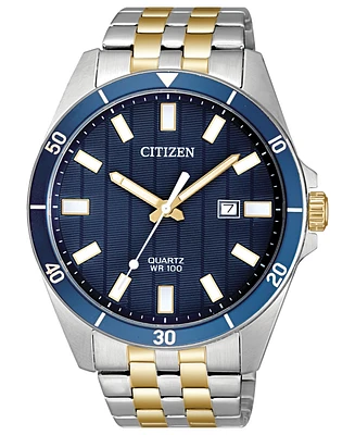Citizen Men's Quartz Two-Tone Stainless Steel Bracelet Watch 42mm