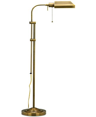 Cal Lighting Antique Bronze Pharmacy Floor Lamp with Adjustable Pole