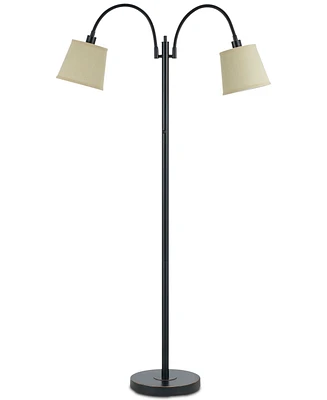 Cal Lighting Gail Gooseneck Metal Floor Lamp