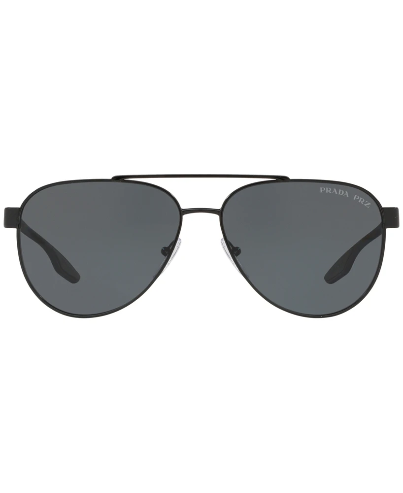 Prada Linea Rossa Men's Polarized Sunglasses