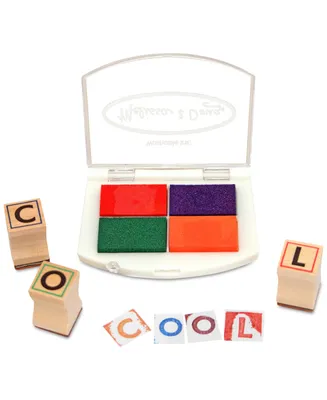 Melissa and Doug Kids Toys, Kids Alphabet Block Stamp Set