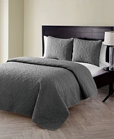 Vcny Home Caroline Embossed 3-Pc. Quilt Set