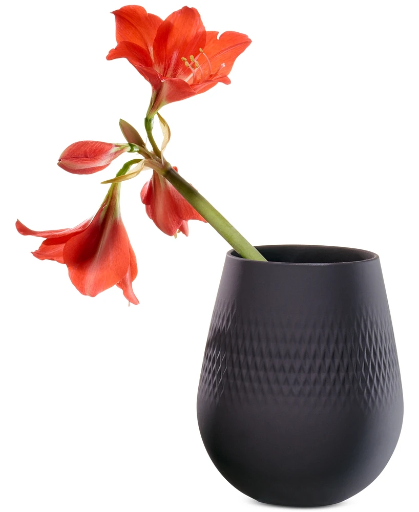 Villeroy & Boch Black Carre Vase No.2