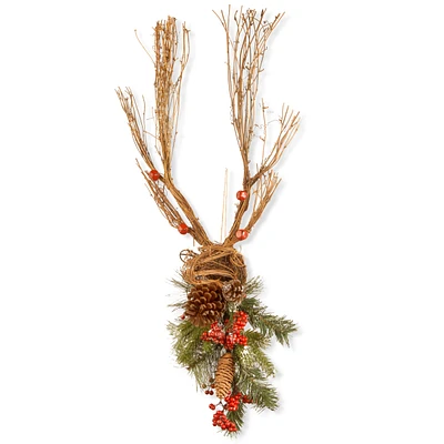 National Tree 35" Christmas Deer Decoration