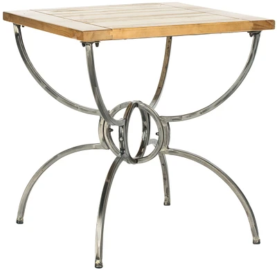 Alvin Wood Top End Table