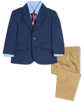 Nautica Baby Boys 4-Pc. Jacket, Shirt, Pants & Necktie Set
