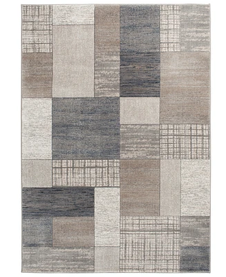 Mink Home Waterside Pier Multi 3'3" x 5'3" Area Rug