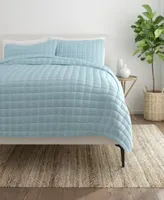 Ienjoy Home Ultra Soft Square Pattern Quilted Coverlet Sets