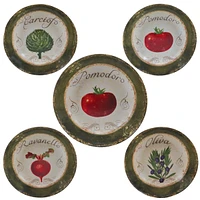 Certified International Pomodoro 5-Pc. Pasta Sets