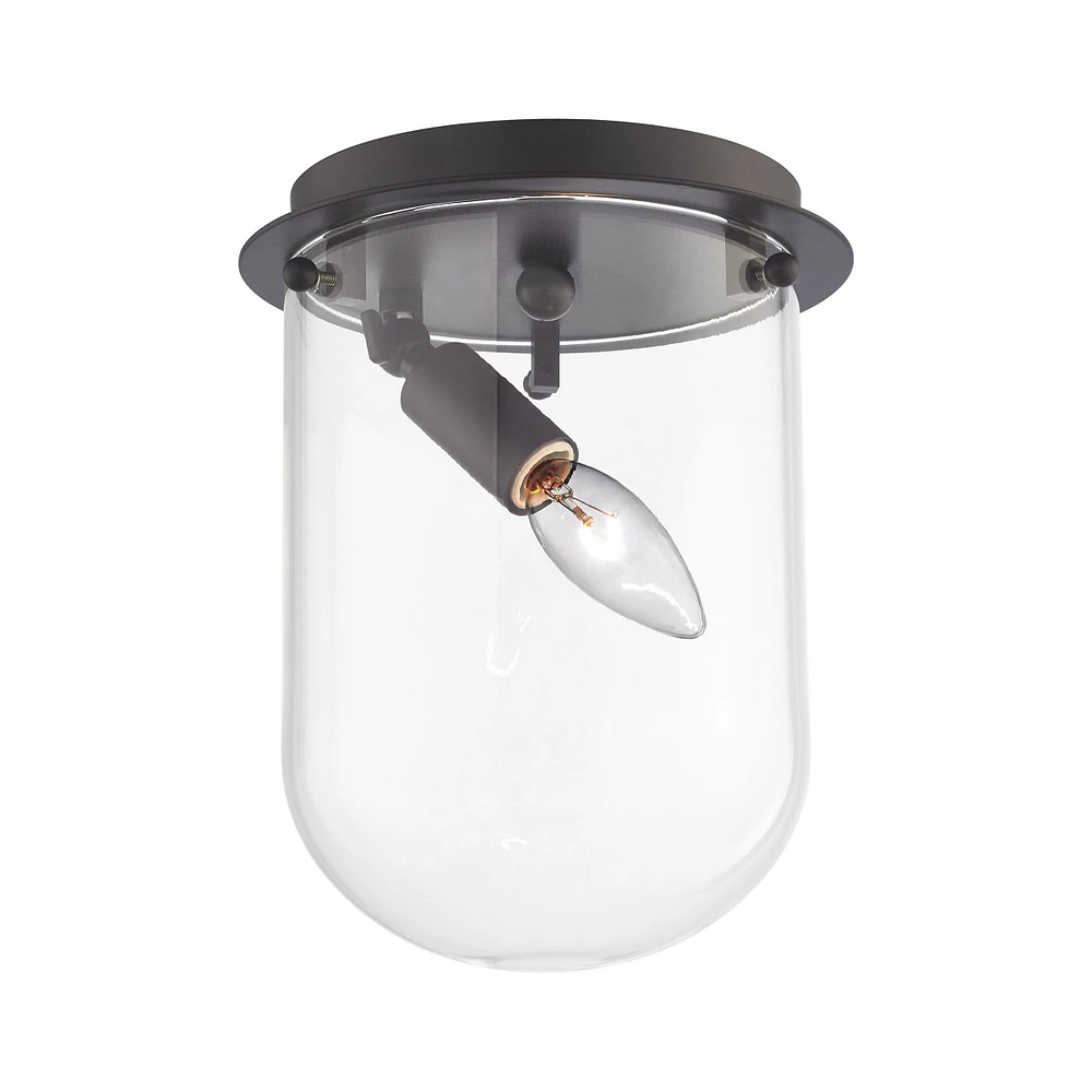 Lightway 1 Light Flush in Oil Rubbed Bronze