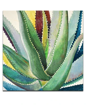 Ready2HangArt 'Botanical Bliss I' Floral Canvas Wall Art, 30x30"