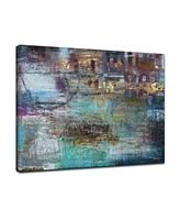Ready2HangArt 'Beauty' Abstract Canvas Wall Art, 30x40"