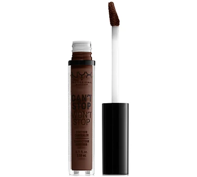 Nyx Professional Makeup Can't Stop Won't Stop Contour Concealer, 0.11 oz.