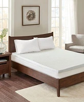 Sleep Philosophy 2 Gel Memory Foam Cooling Cover Mattress Toppers