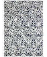 Closeout! Bashian Medley 5440A Dark Blue 5' x 7'6" Area Rug