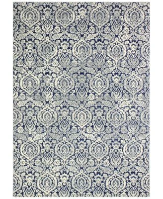 Closeout Bashian Medley 5440a Dark Blue Area Rug