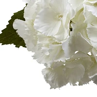Nearly Natural Blooming Hydrangea w/ Vase Arrangement