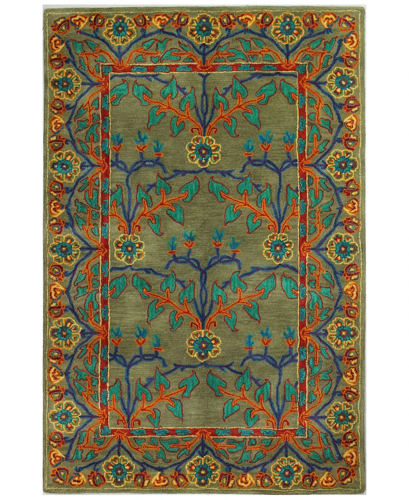 Bashian Dijay Djy-122 Taupe 3'9" x 5'9" Area Rug