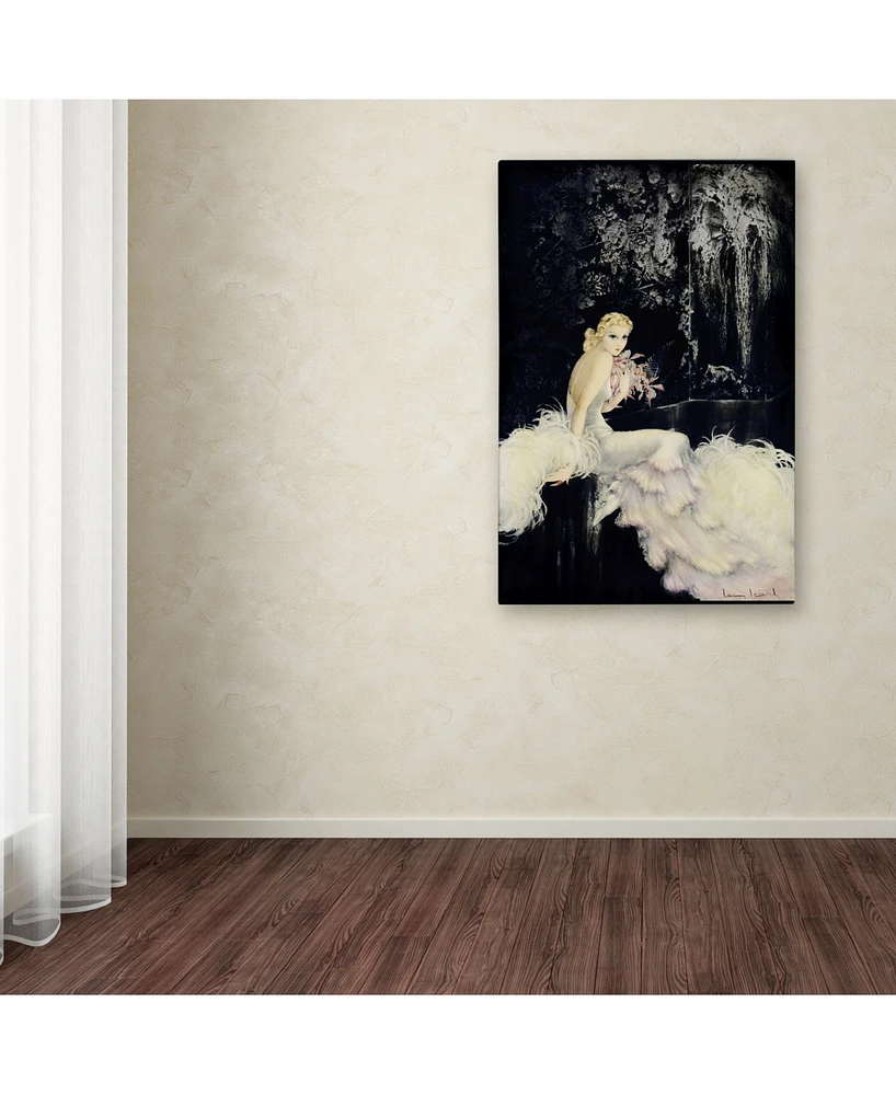 Vintage Lavoie 'Deco 3' Canvas Art - 32" x 22" x 2"