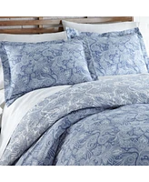 Southshore Fine Linens Perfect Paisley 3-Pc. Comforter Set
