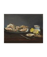 Edouard Manet 'Oysters' Canvas Art - 24" x 18"