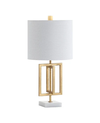Jonathan Y Anya 20.25" Metal/Marble Led Table Lamp