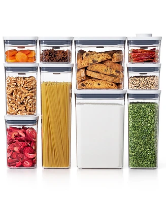 Oxo Pop 10-Pack Food Storage Container Set
