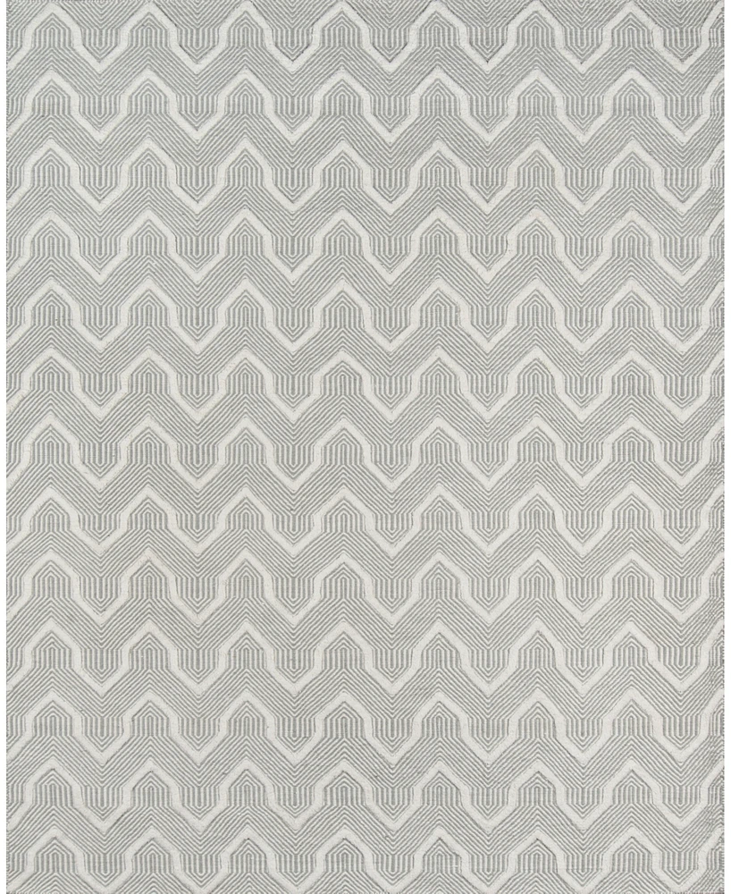 Erin Gates Langdon Lgd-1 Prince Blue 7'6" x 9'6" Area Rug