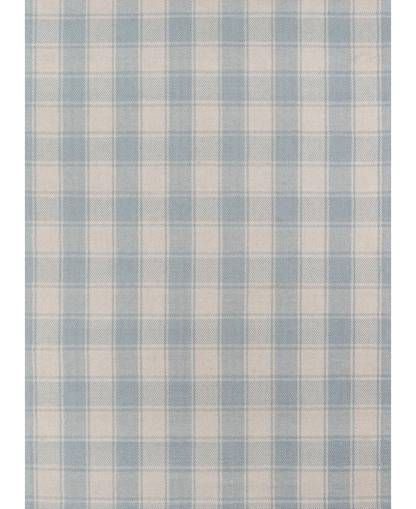Erin Gates Marlborough Mlb-1 Charles Light Blue 2'3" x 8' Runner Area Rug