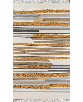 Novogratz Indio Ind-6 Mustard 3' x 5' Area Rug