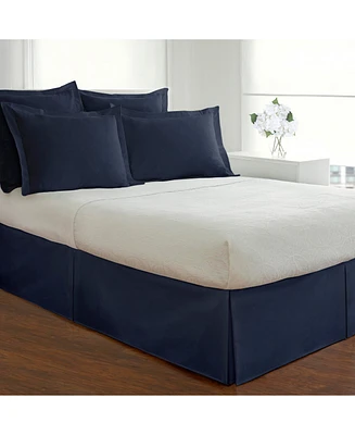 Fresh Ideas Poplin Tailored Bed Skirt, Queen