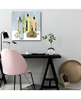 Courtside Market Garlic and Oil Ii 16" x 16" Gallery-Wrapped Canvas Wall Art