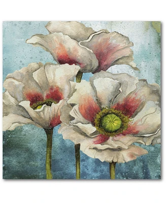 Courtside Market Poppies Over I 16" x 16" Gallery-Wrapped Canvas Wall Art