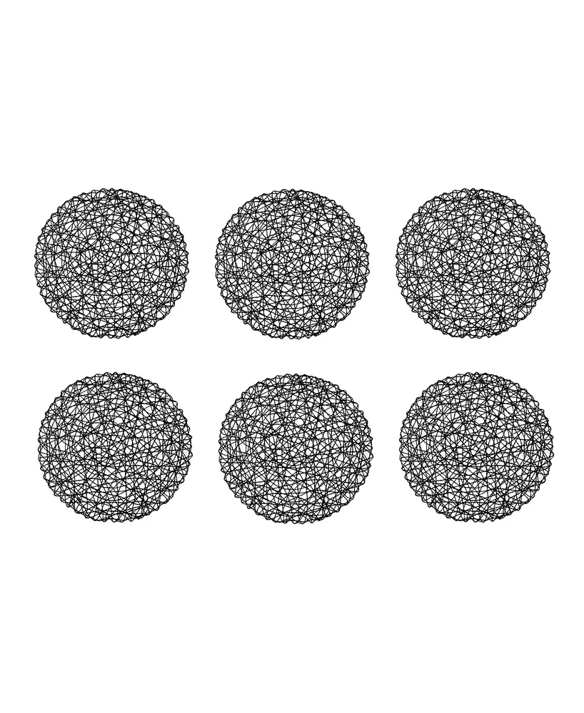 Woven Paper Round Placemat