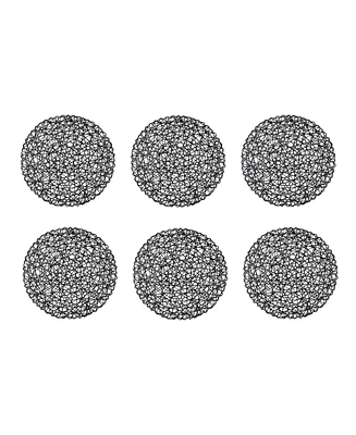 Woven Paper Round Placemat