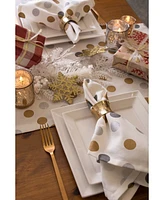 Hammered Napkin Ring, Set of 12