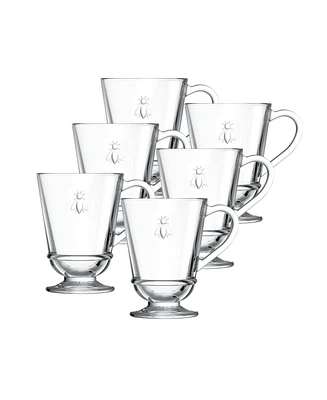 La Rochere Napoleon Bee 9-ounce Coffee Cups, Set of 6