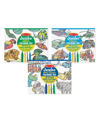 Melissa and Doug Coloring Pad Bundle