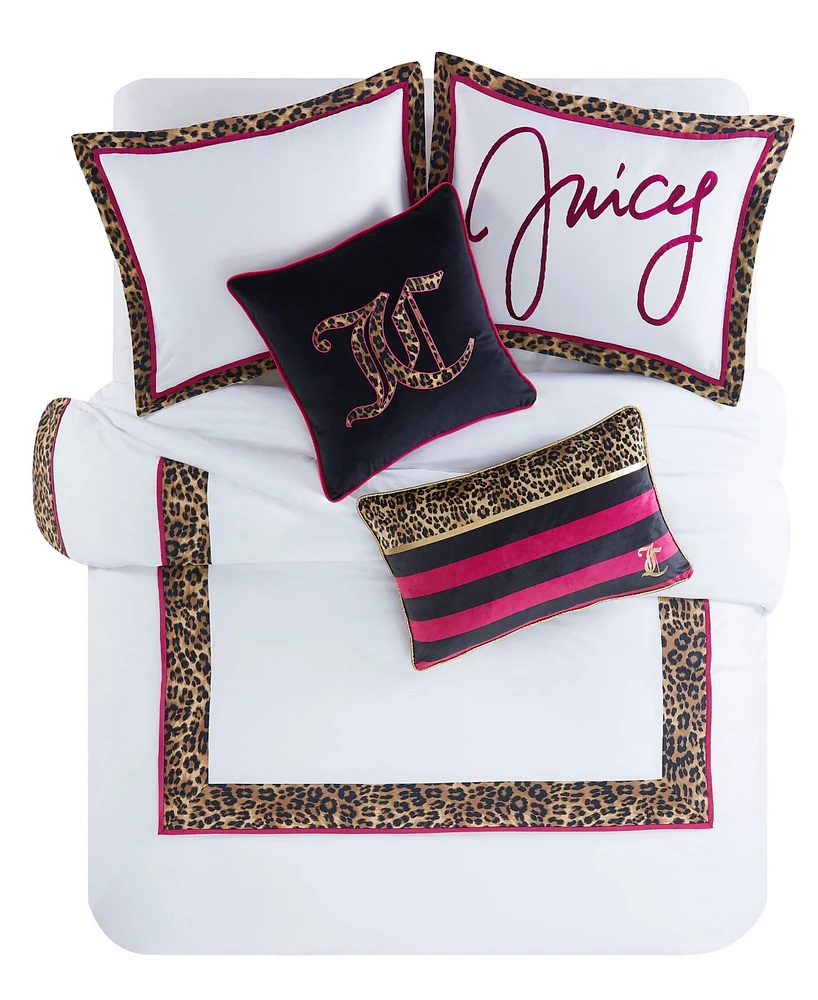 Juicy Couture Regent Leopard 3-Pc. Comforter Set, King