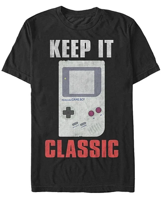 Nintendo Men's Game Boy Keep It Classic Short Sleeve T-Shirt