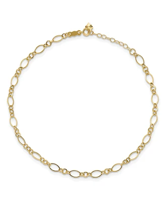 Chain Anklet in 14k Yellow Gold