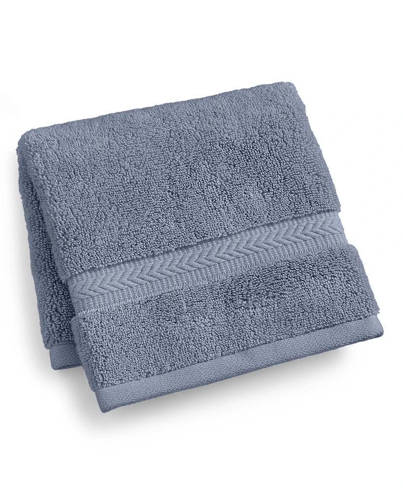 Hotel Collection Finest Elegance Luxury Turkish Cotton Washcloth, 13" x 13", Exclusively at Macy's